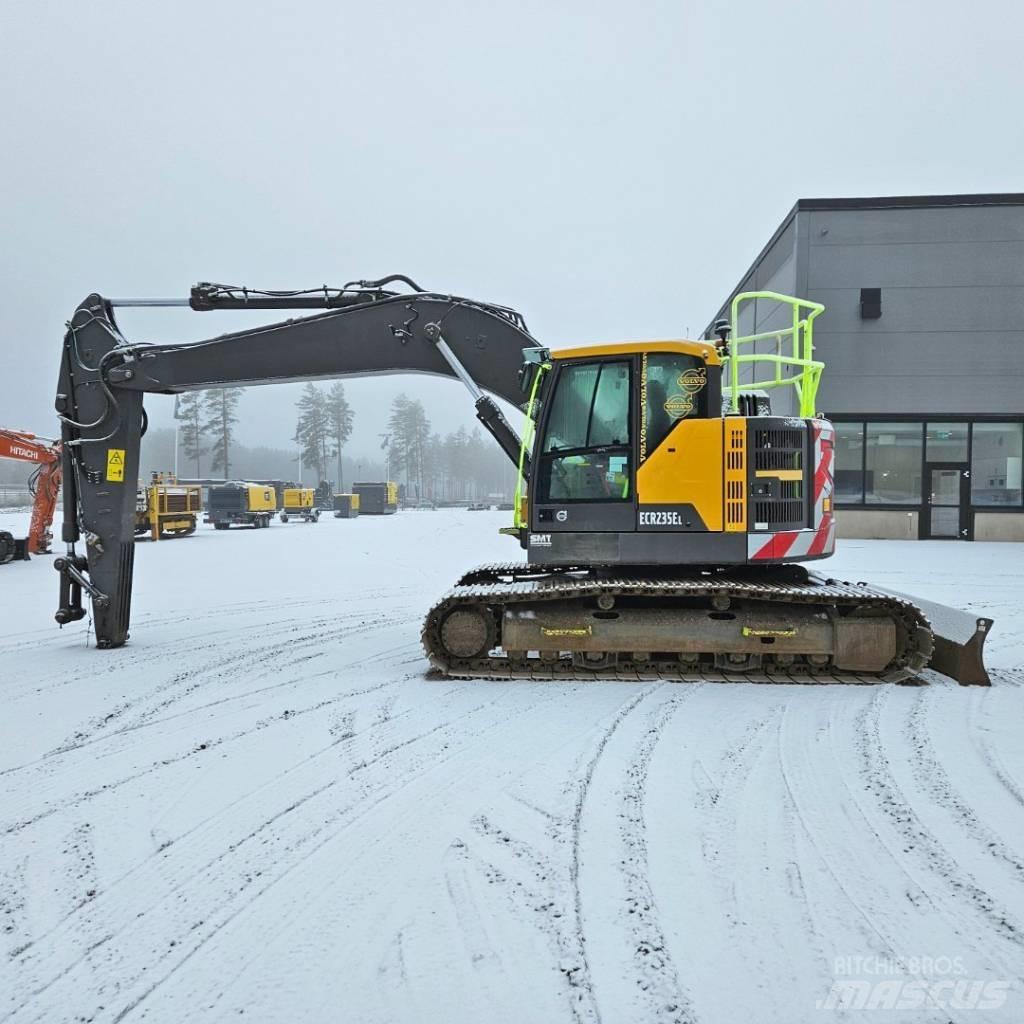 Volvo ECR 235 EL Bagri goseničarji