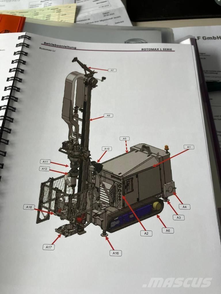 Geotec Rotomax Li Druga oprema za vrtanje