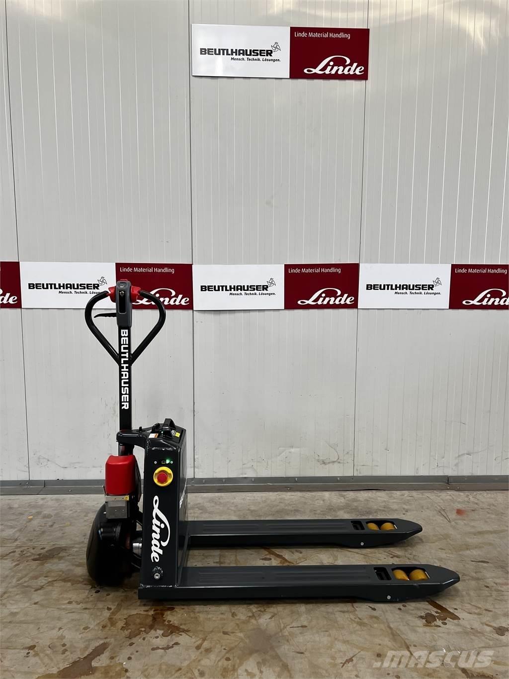 Linde MT15C Ročni električni viličar