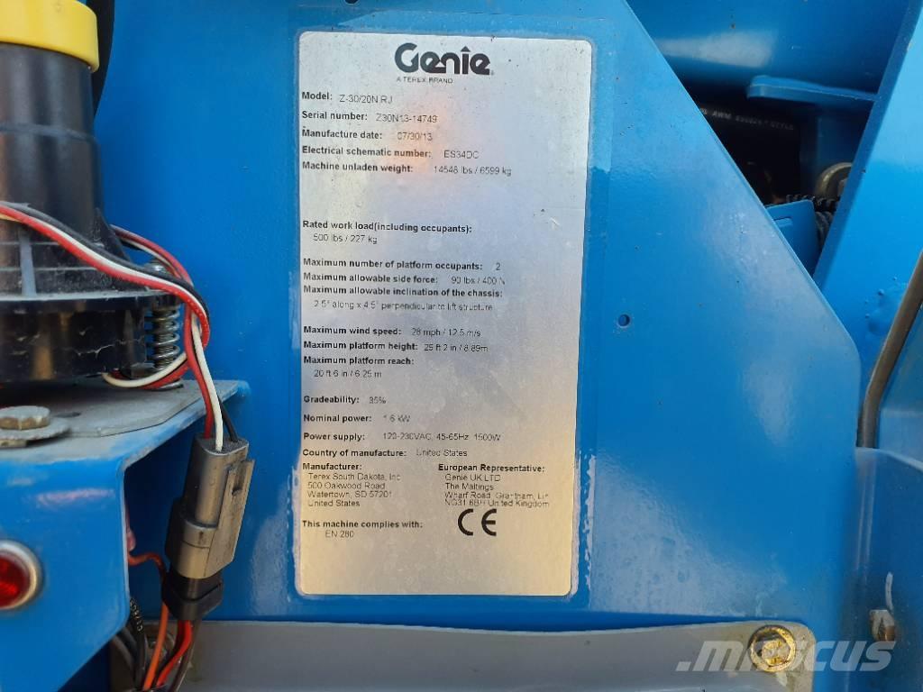 Genie Z30/20N Zglobne dvižne ploščadi