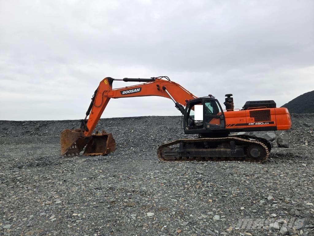 Doosan DX 480 LCA Bagri goseničarji