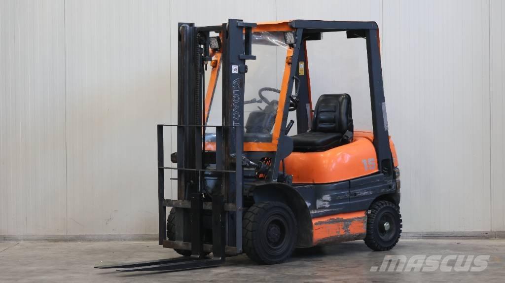 Toyota 6FDL15 Dizelski viličarji