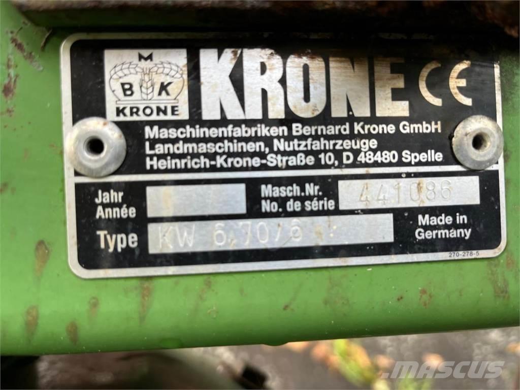 Krone KW 6.70/6 Obračalniki in zgrabljalniki
