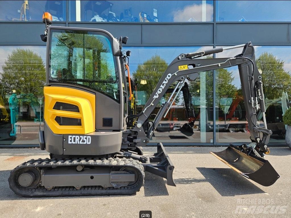 Volvo ECR 25 Mini bagri <7t