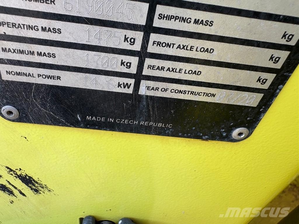 Ammann ARX 12 Dvojni valjarji
