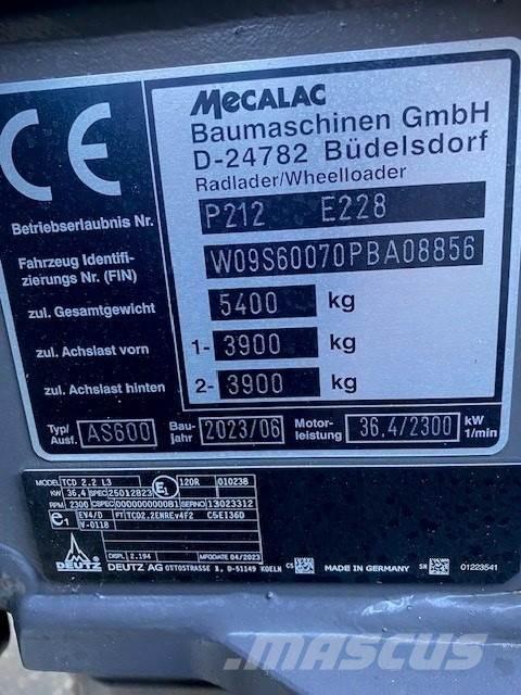 Mecalac AS600 Kmetijstvo - drugo