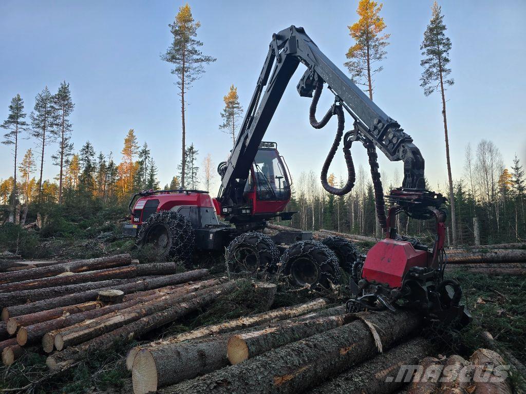 Komatsu 901 Harvesterji