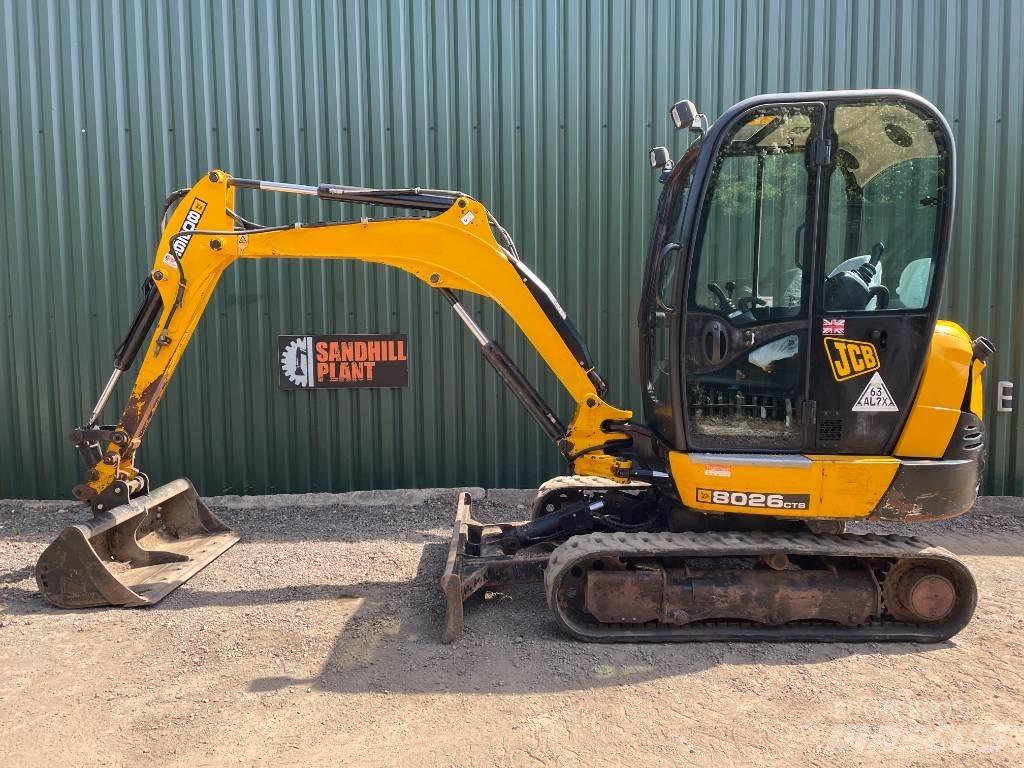 JCB 8026 CTS Mini bagri <7t