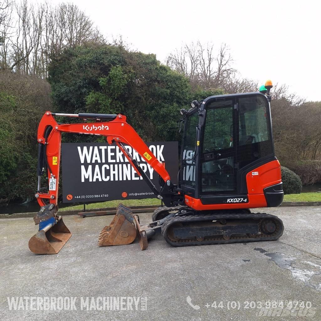 Kubota KX 027 Mini bagri <7t