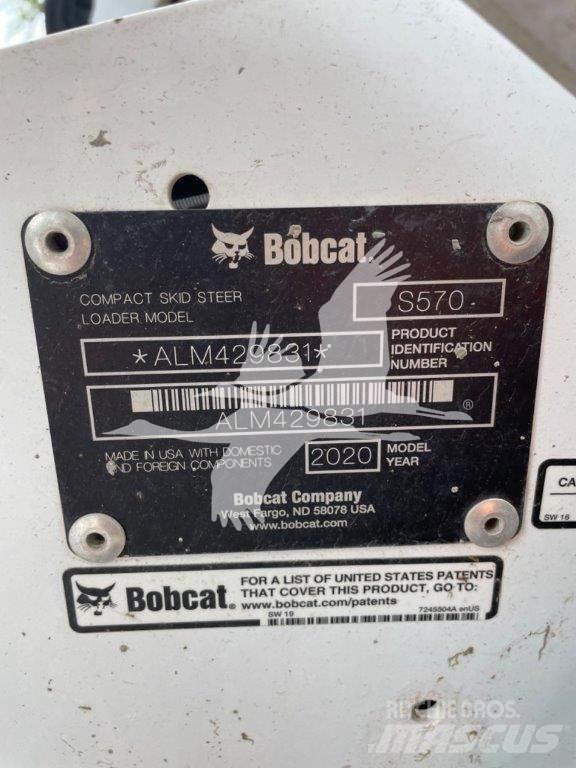 Bobcat S570 Skid steer mini nakladalci
