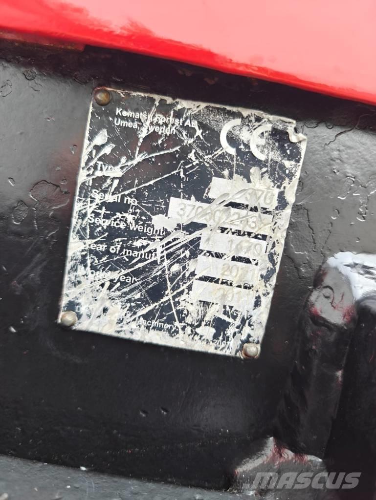 Komatsu 370.2 Glave za kombajne