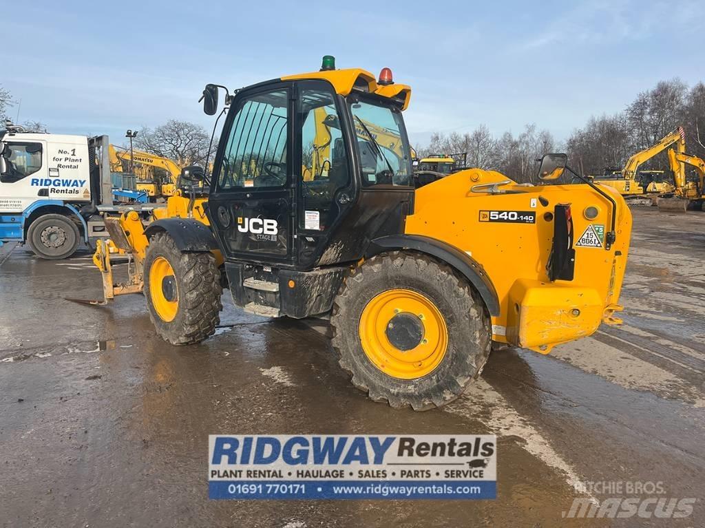 JCB 540-140 Teleskopski viličarji