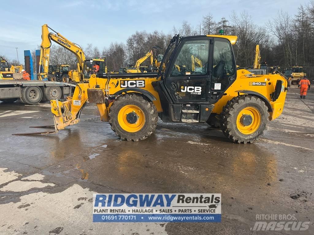 JCB 540-140 Teleskopski viličarji