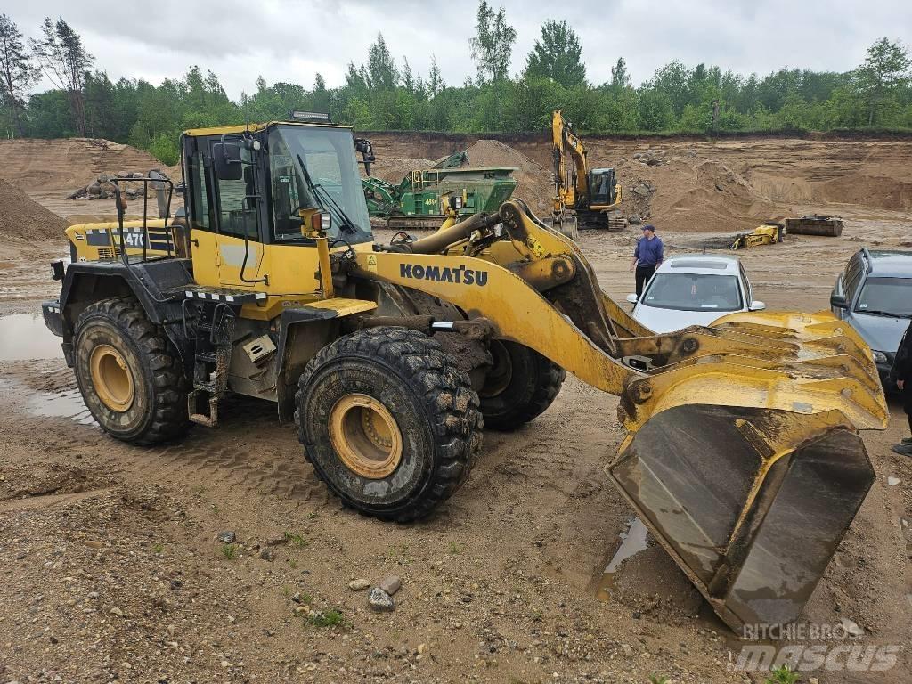Komatsu WA 470 Kolesni nakladalci