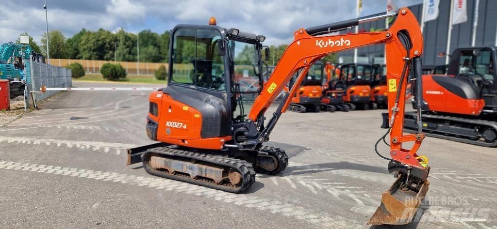Kubota KX 027 Mini bagri <7t