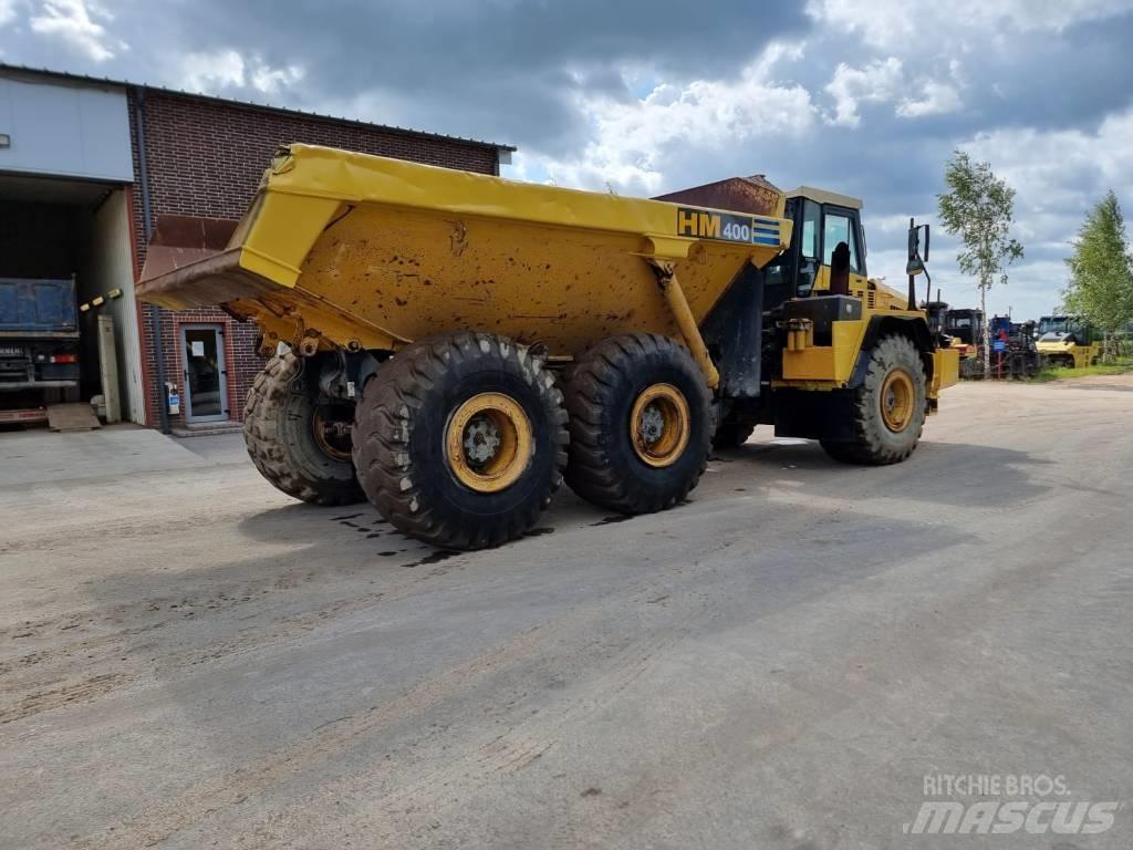 Komatsu HM 400 6x6 Zglobni demperji