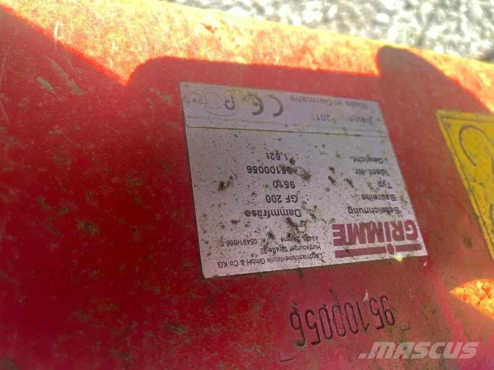 Grimme GF 200 Oprema za pridelovanje krompirja - Drugo