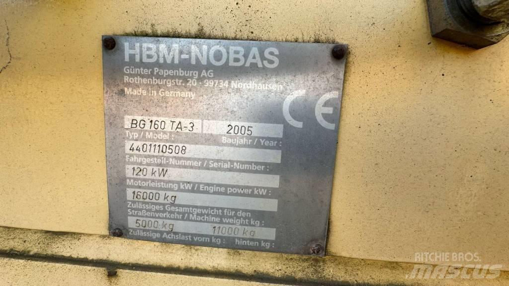 HBM-Nobas GB160TA-3 Grederji