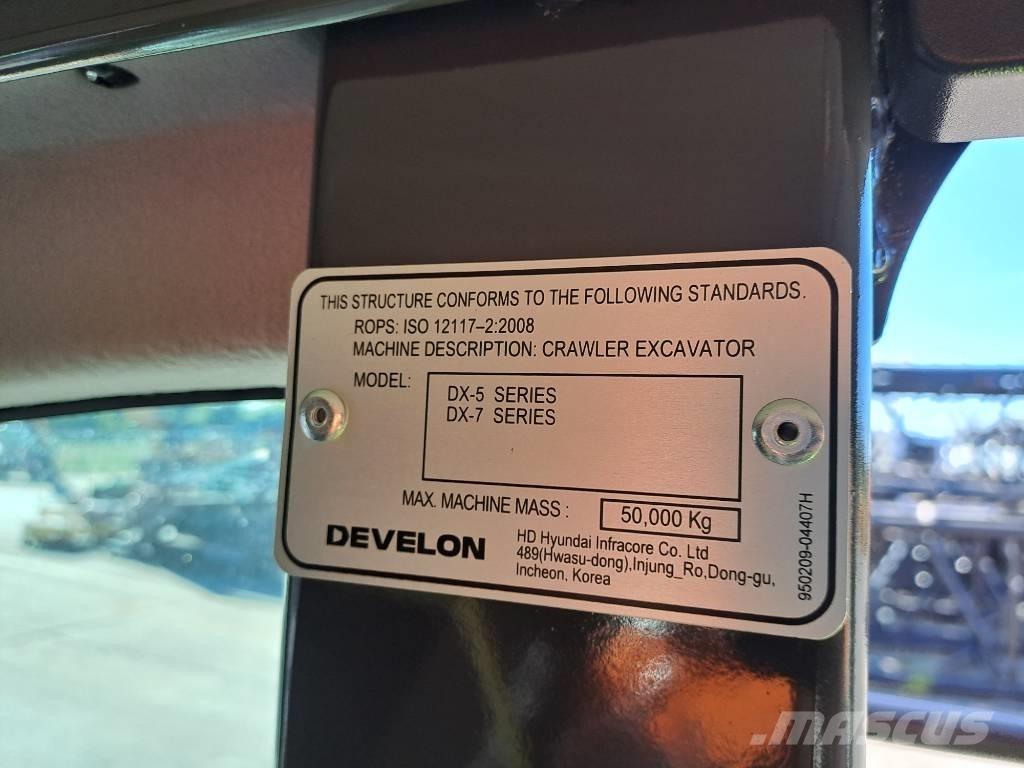 Doosan DX300LC-7M Bagri goseničarji