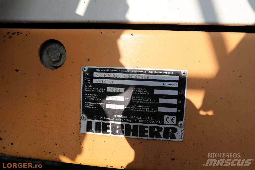 Liebherr R 916 LC Bagri goseničarji