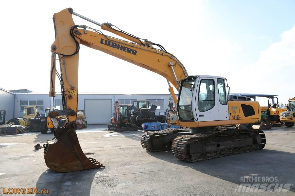 Liebherr R 916 LC Bagri goseničarji