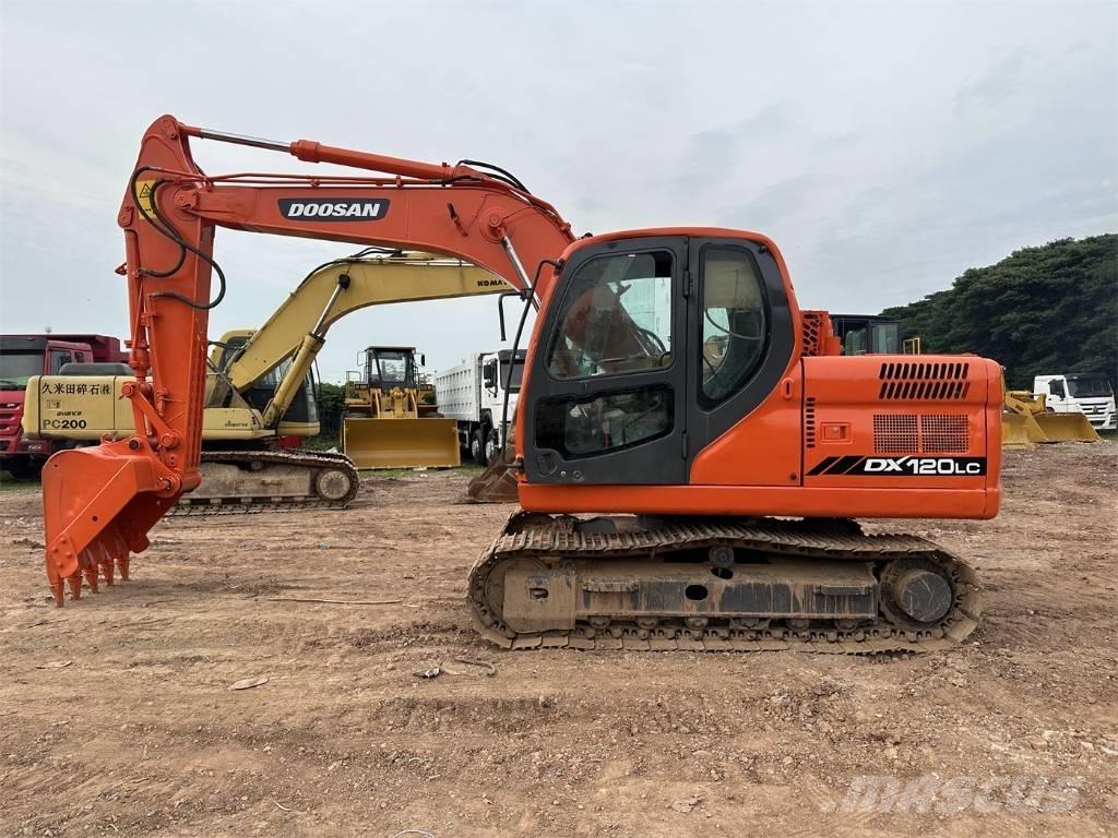 Doosan DX 120 Bagri goseničarji