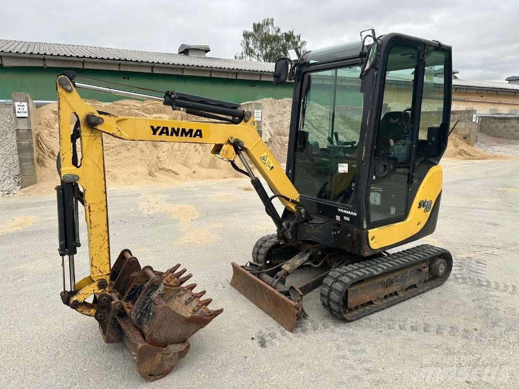 Yanmar SV 18 Mini bagri <7t