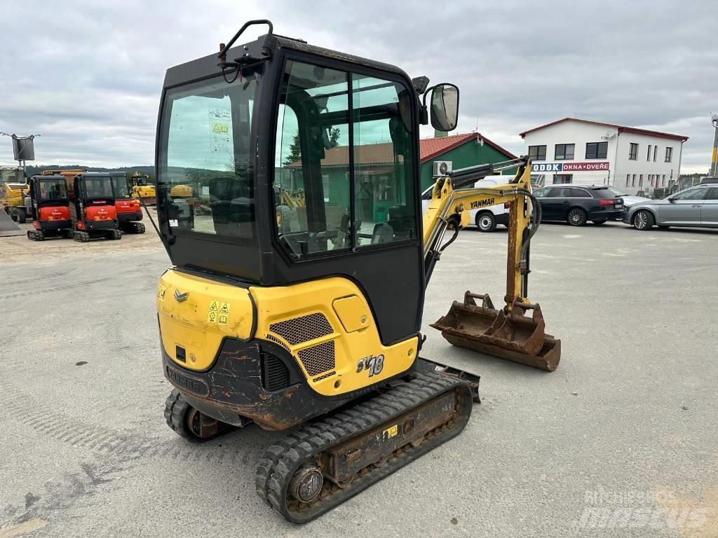 Yanmar SV 18 Mini bagri <7t