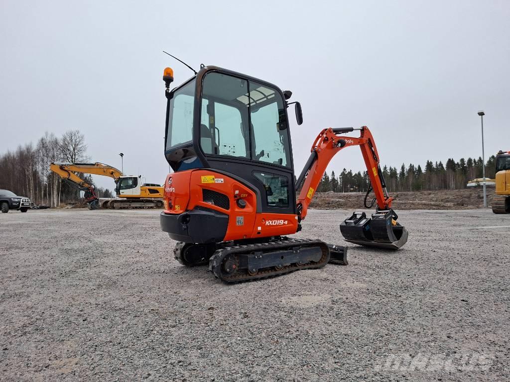 Kubota KX019-4 Mini bagri <7t