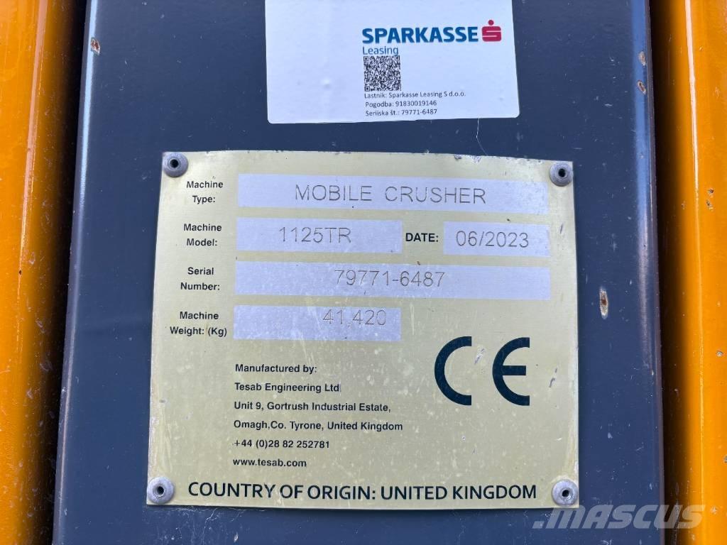 Tesab 1125TR Mobilni drobilniki