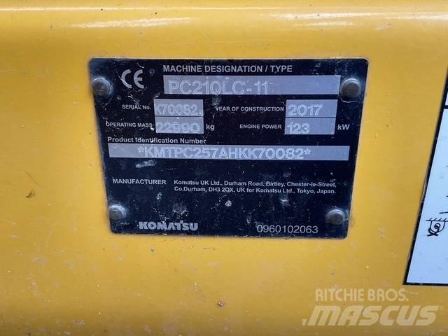 Komatsu PC210 Bagri goseničarji