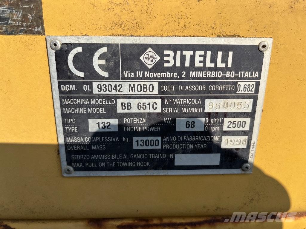 Bitelli BB 651 C Asfaltni finišerji