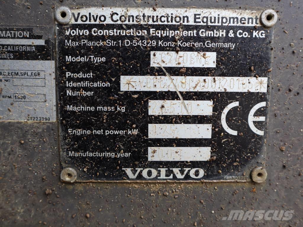 Volvo EC 240 C N L Bagri goseničarji