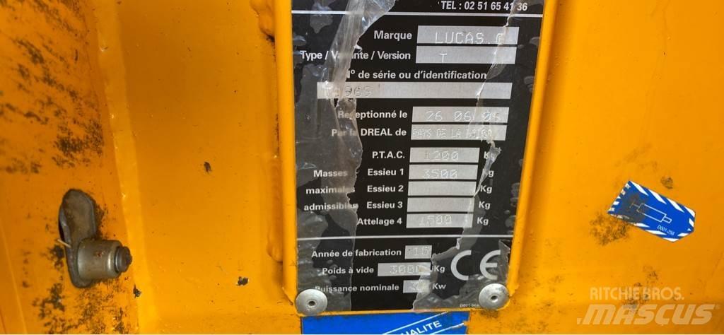 Lucas CASTOR + 60 G Oprema za razkladanje silosa