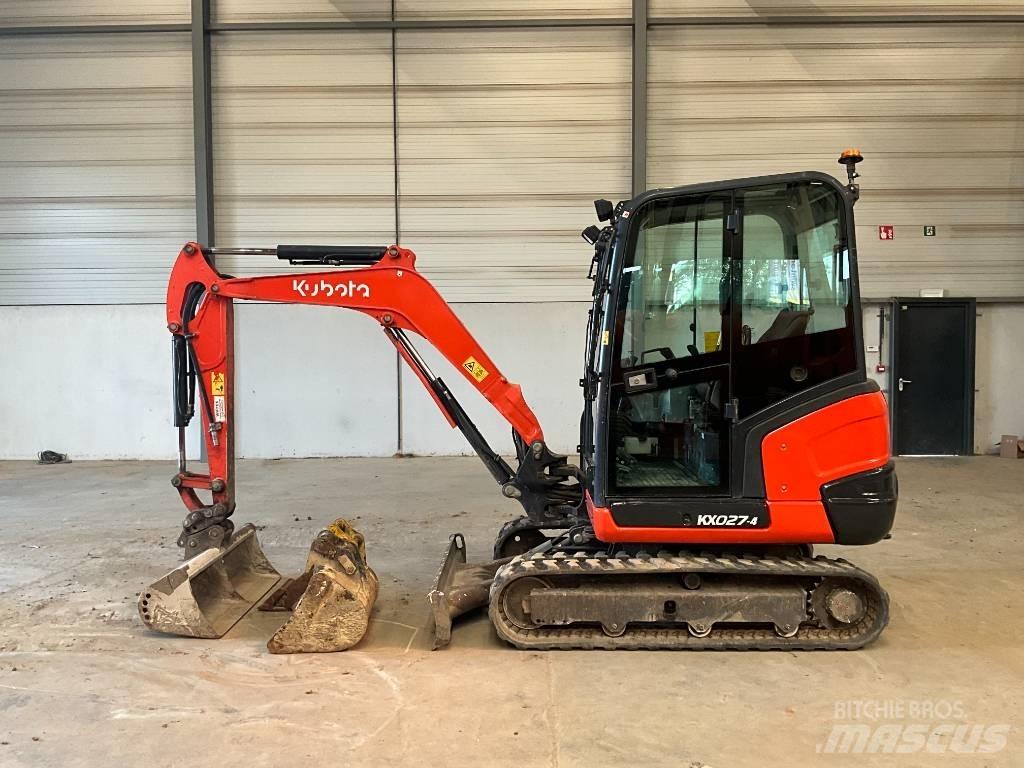 Kubota KX 027-4 Mini bagri <7t