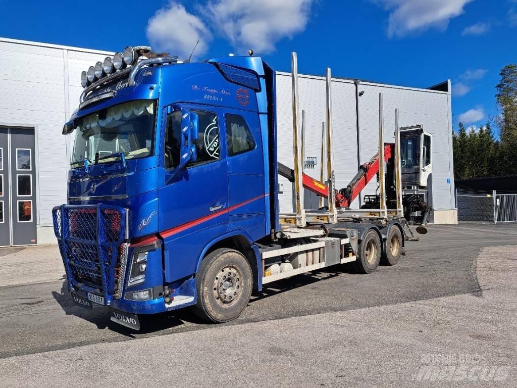 Volvo FH 16 650 6X4 Tovornjaki za hlode