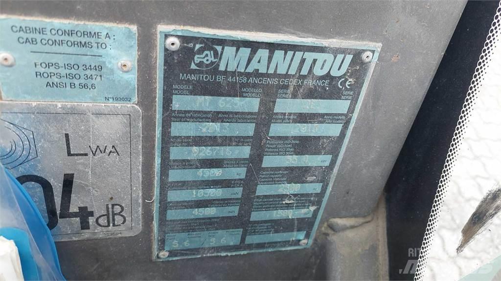 Manitou MT625T Teleskopski viličarji