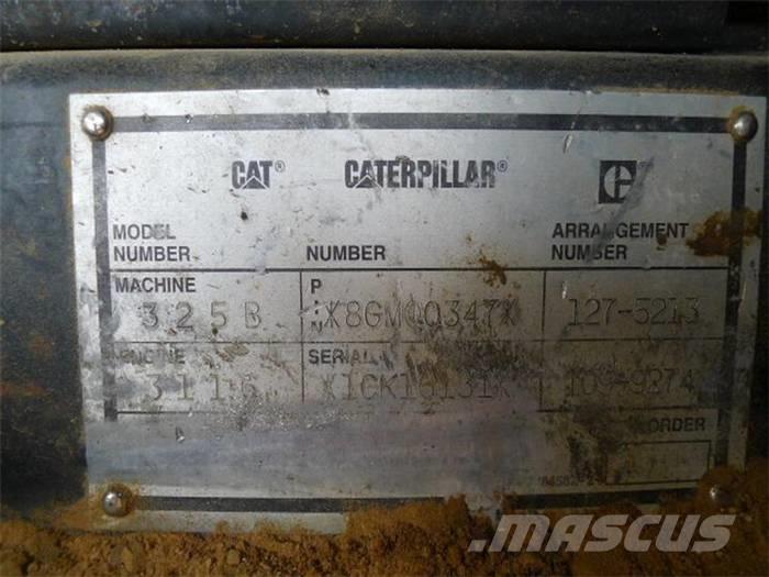 CAT 325 B Bagri goseničarji