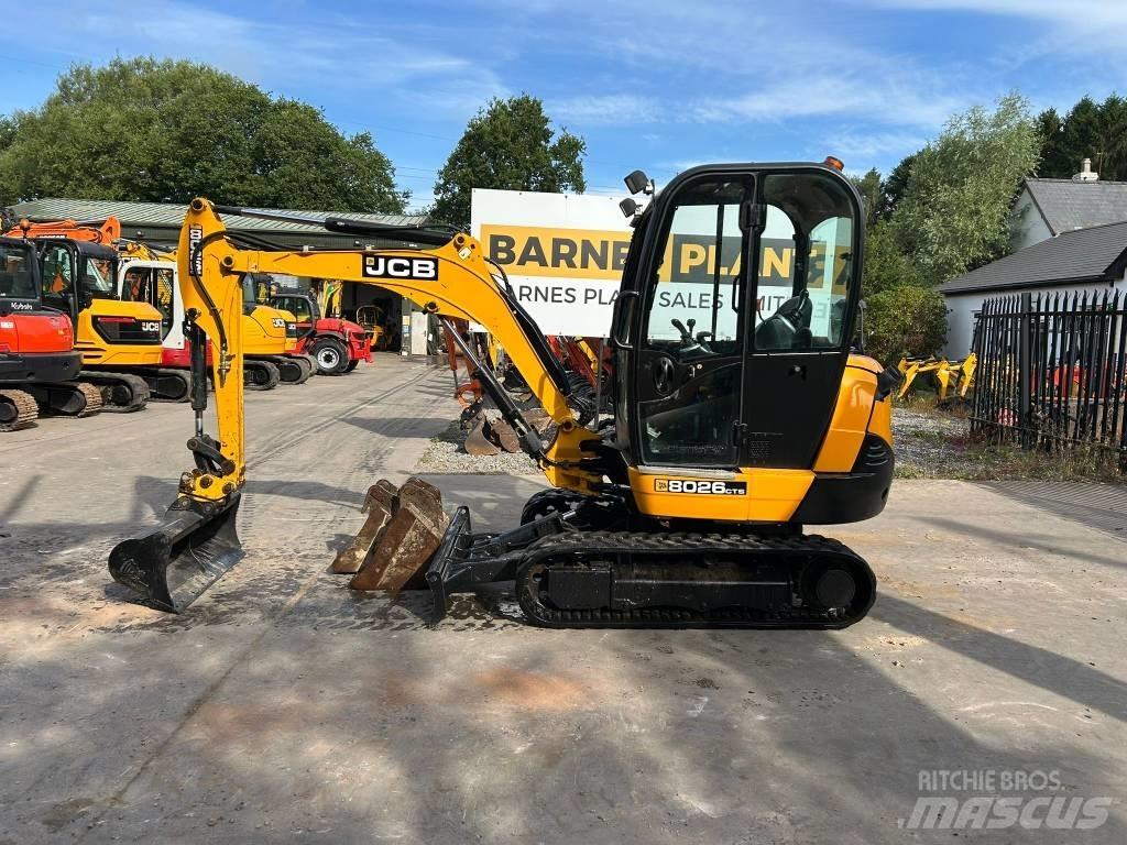 JCB 8026 CTS Mini bagri <7t