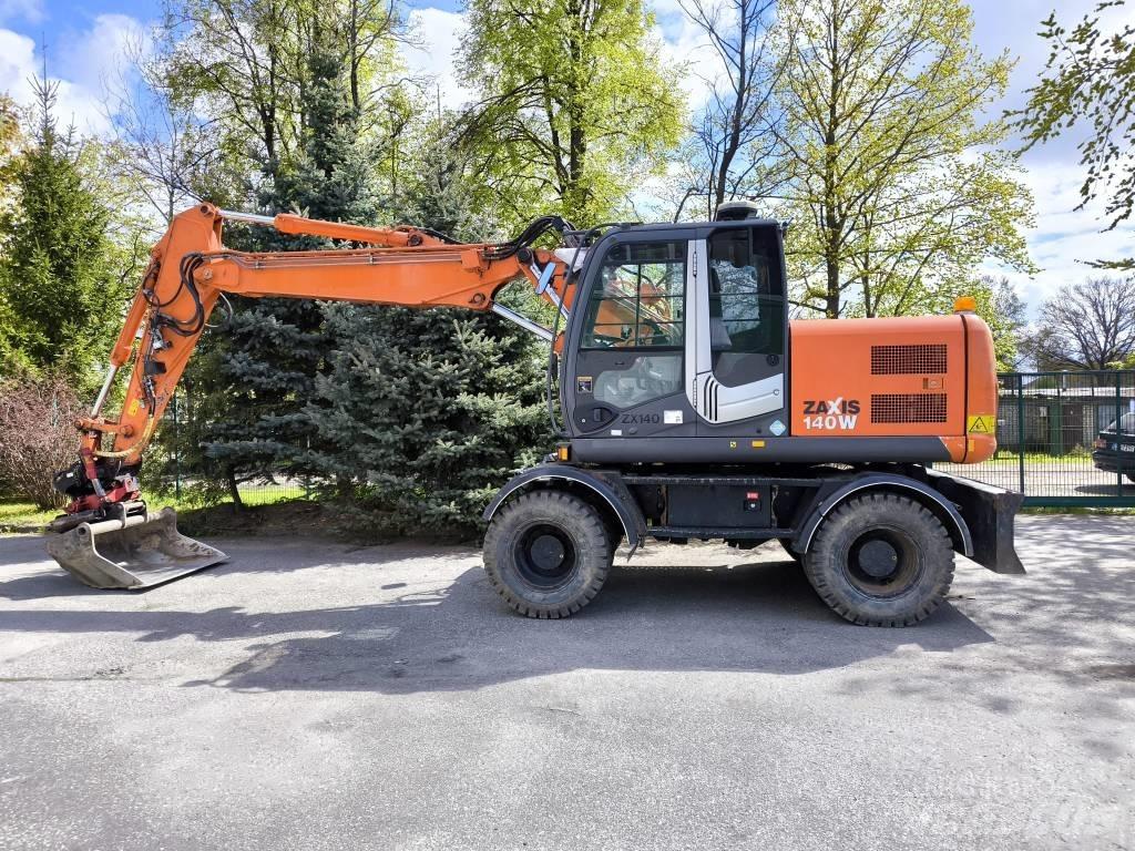 Hitachi ZX 140 W-3 Bagri na kolesih