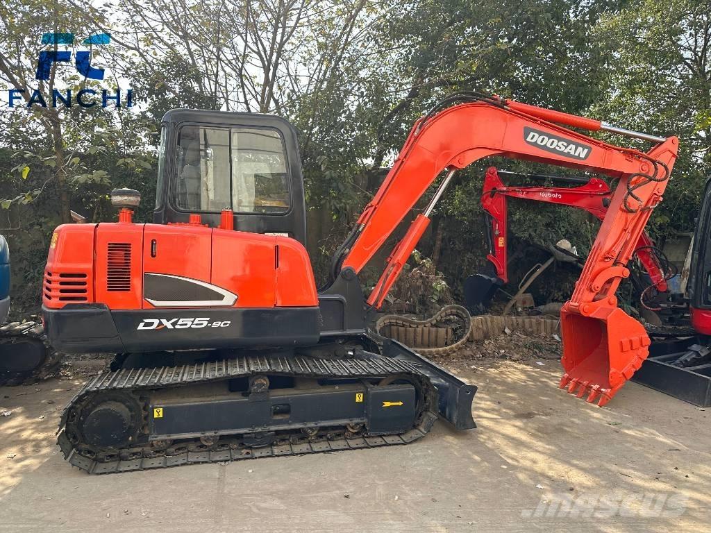 Doosan DX 55-9 C Mini bagri <7t