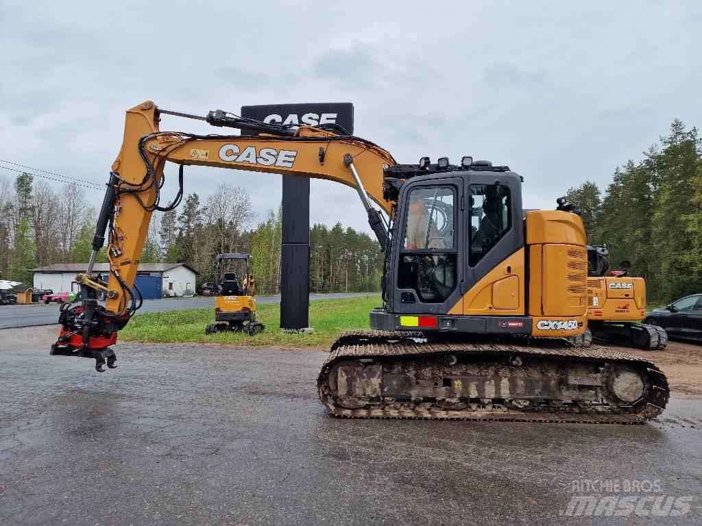 CASE CX 145 D SR LC Bagri goseničarji