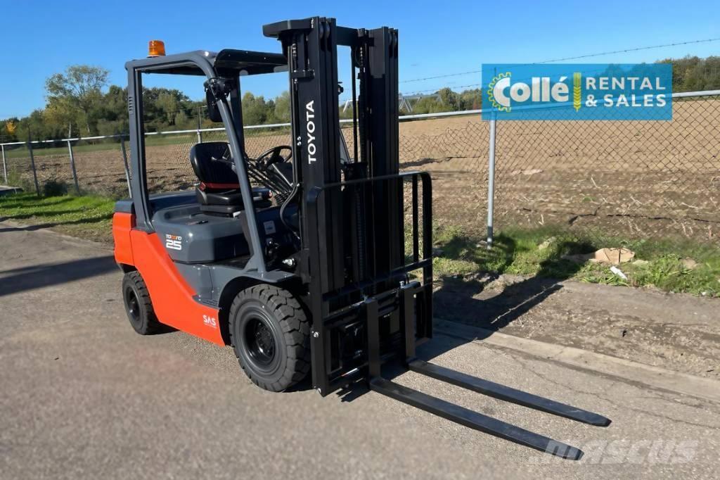 Toyota 8 FDF 25 | 2022 Dizelski viličarji