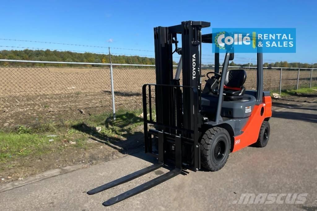 Toyota 8 FDF 25 | 2022 Dizelski viličarji