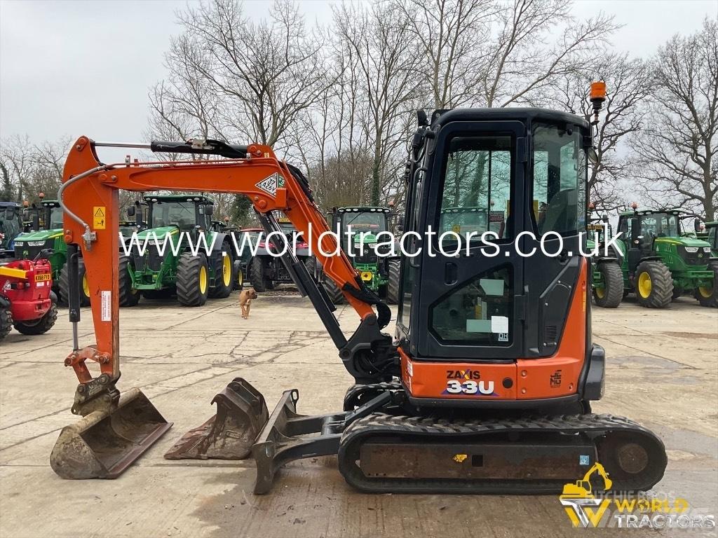 Hitachi ZX 33 U Mini bagri <7t