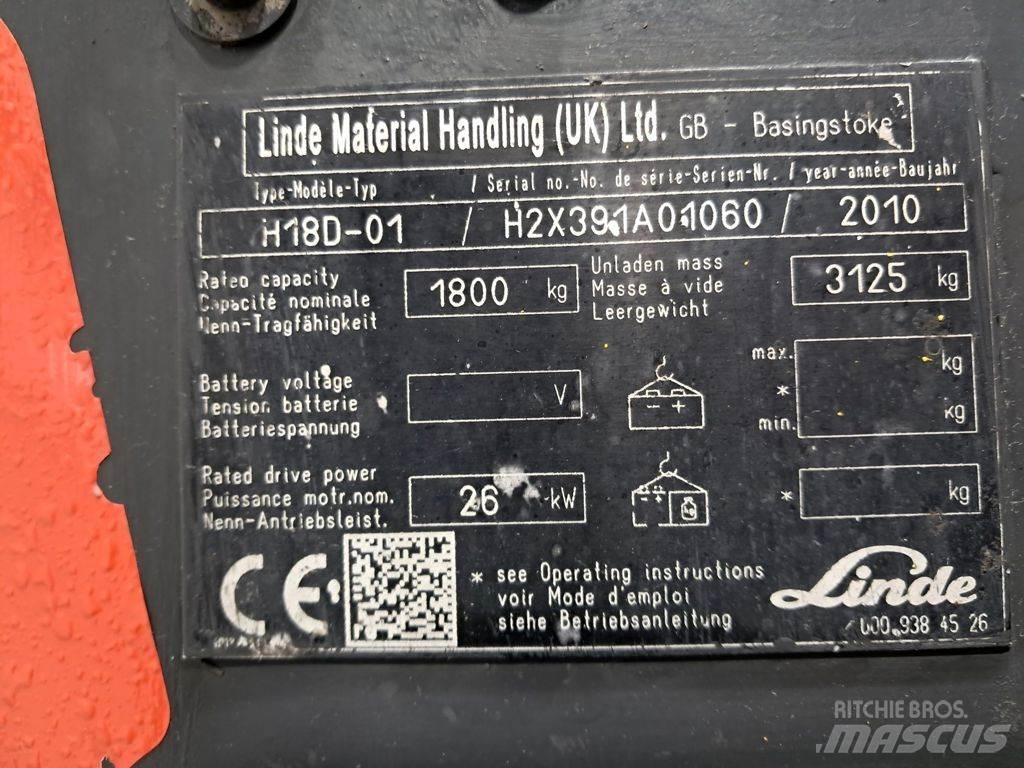 Linde H18D-01 Dizelski viličarji