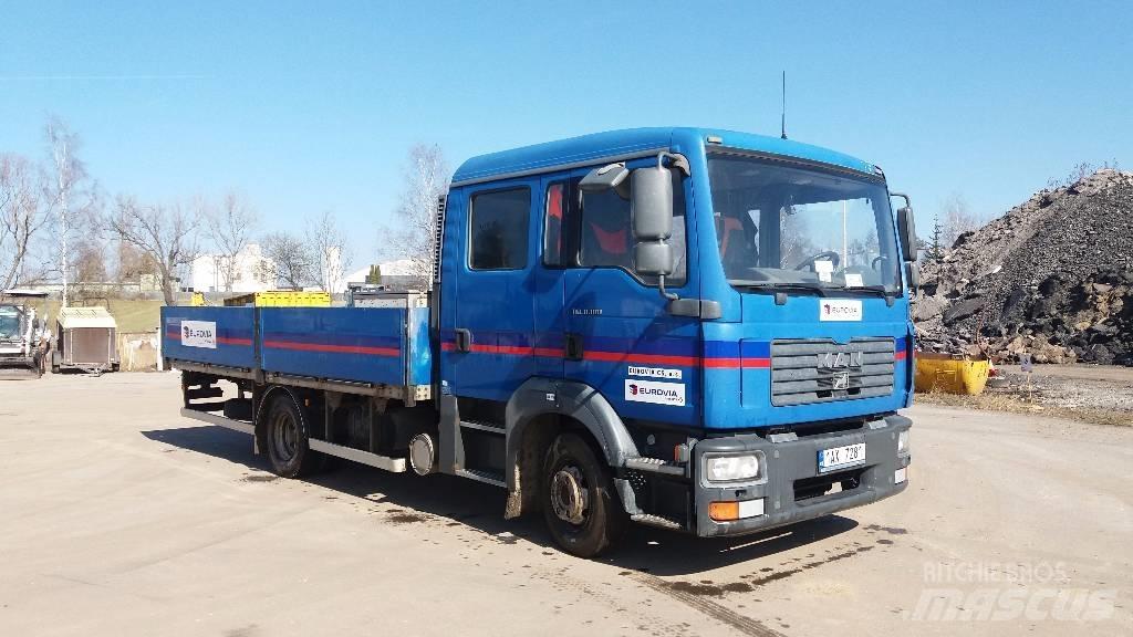 MAN TGL8.180 Tovornjaki s kesonom/platojem