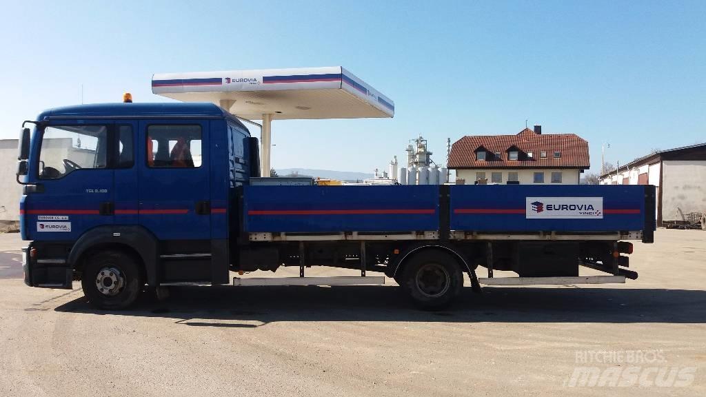 MAN TGL8.180 Tovornjaki s kesonom/platojem