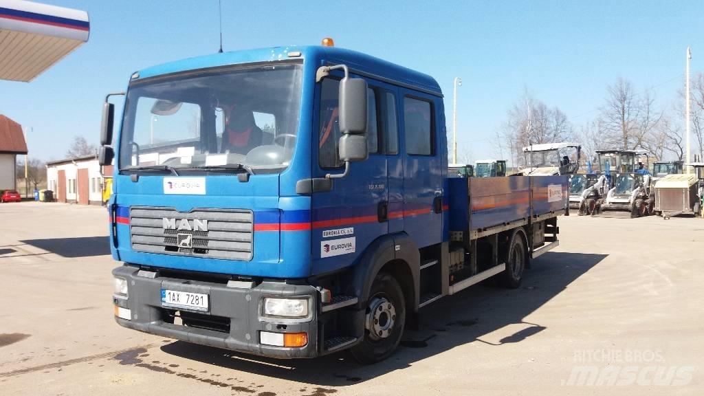 MAN TGL8.180 Tovornjaki s kesonom/platojem
