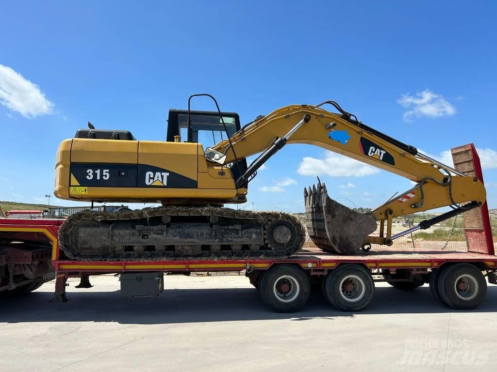 CAT 315B Bagri goseničarji